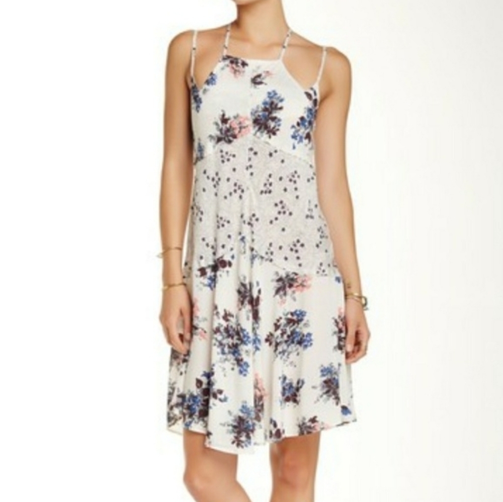 Moving Sale! { Free People Intimately Celestial Floral Slip Dress Size XS